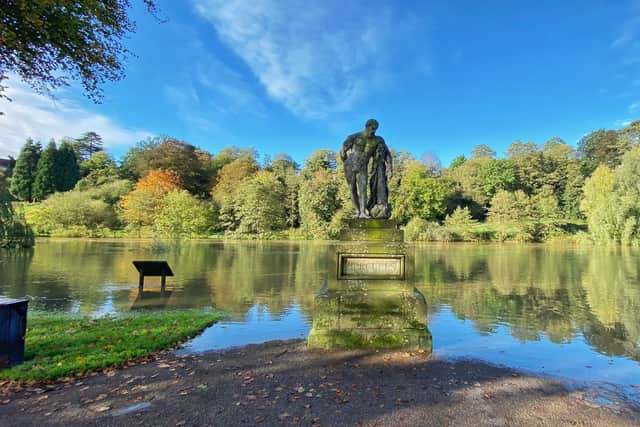 The statue of Hercules in The Quarry. Photo: @Shtacy_Phillips