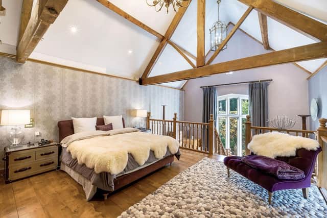 One of the bedrooms