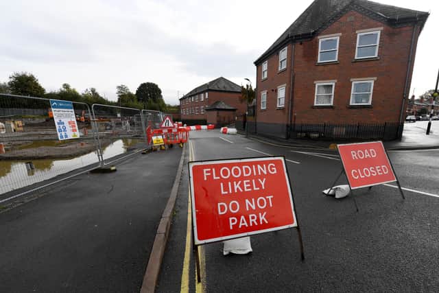 The Shropshire flood warnings still in place on Tuesday as 'high' river ...
