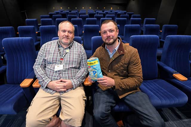 Dan Morris and Wellington Orbit manager Damian Breeze