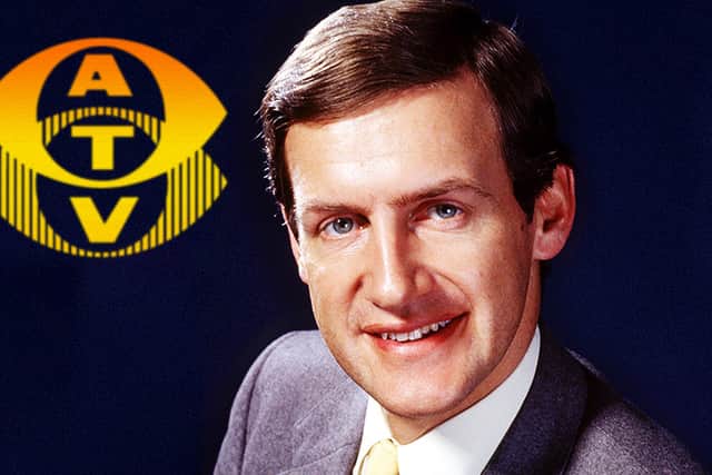 Bob Warman presenting ATV, the predecessor to ITV Central, in the 1970s.