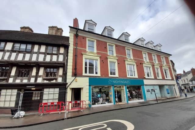 Cross Street in Oswestry