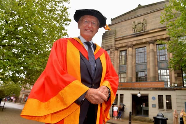 Bob Warman has been made an Honorary Doctor of Arts by the University of Wolverhampton.
