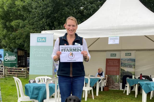 Sophie and Wilma at the Burwarton Show