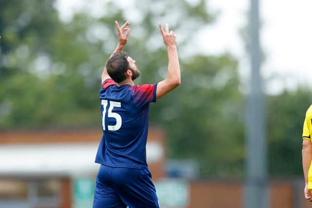 Erik Pieters celebrates putting Albion in front in a friendly. (Photo by Malcolm Couzens - WBA/West Bromwich Albion FC via Getty Images).