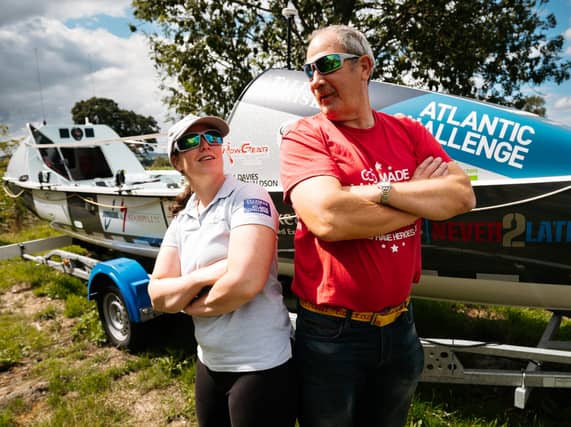 Tough Rowers Father and daughter go oar-to-oar in tough Atlantic rowing challenge ...