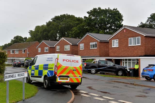 Police were called to the house in the early hours of Sunday