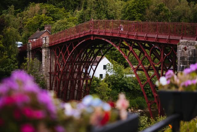 The Iron Bridge.