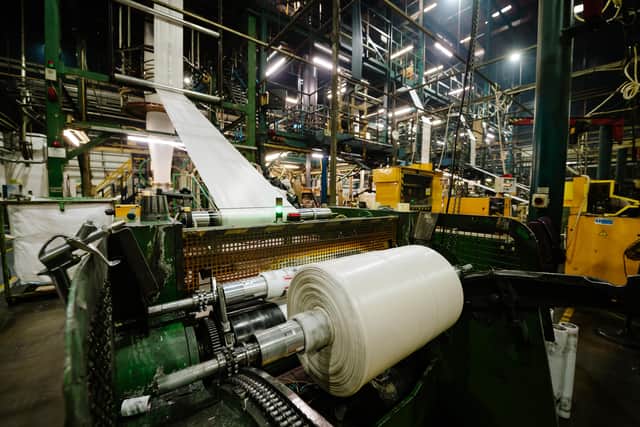 Inside the factory