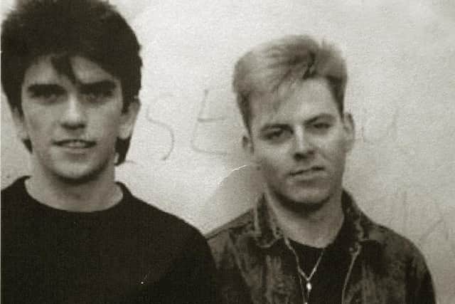Andy Rourke and Mike Joyce from The Smiths in their heyday