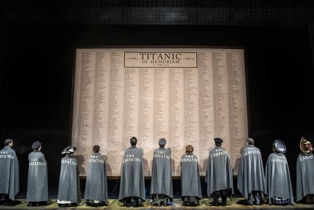 Titanic the Musical is running at Birmingham Hippodrome this week
