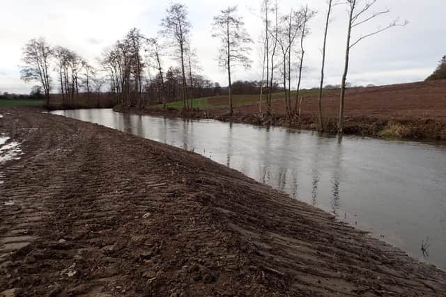 River Lugg after Photo: Environment Agency/ Natural England