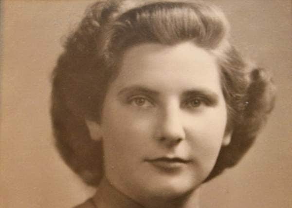 Shropshire's Betty Vine-Stevens, as she was in wartime, who was sent to work at Bletchley Park