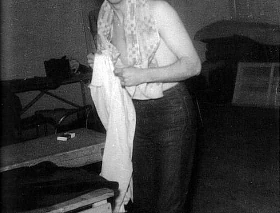 Macca towels down after the Music Hall show.