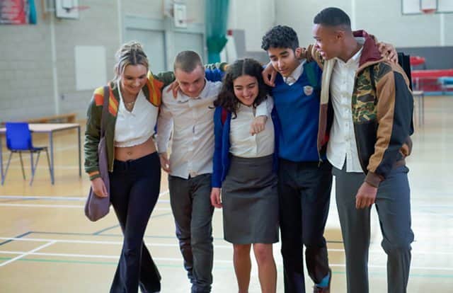 The main characters in Phoenix Rise are Summer (Lauren Corah), Billy (Alex Draper), Rani (Tara Webb), Khaled (Krish Bassi) & Darcy (Jayden Hanley)