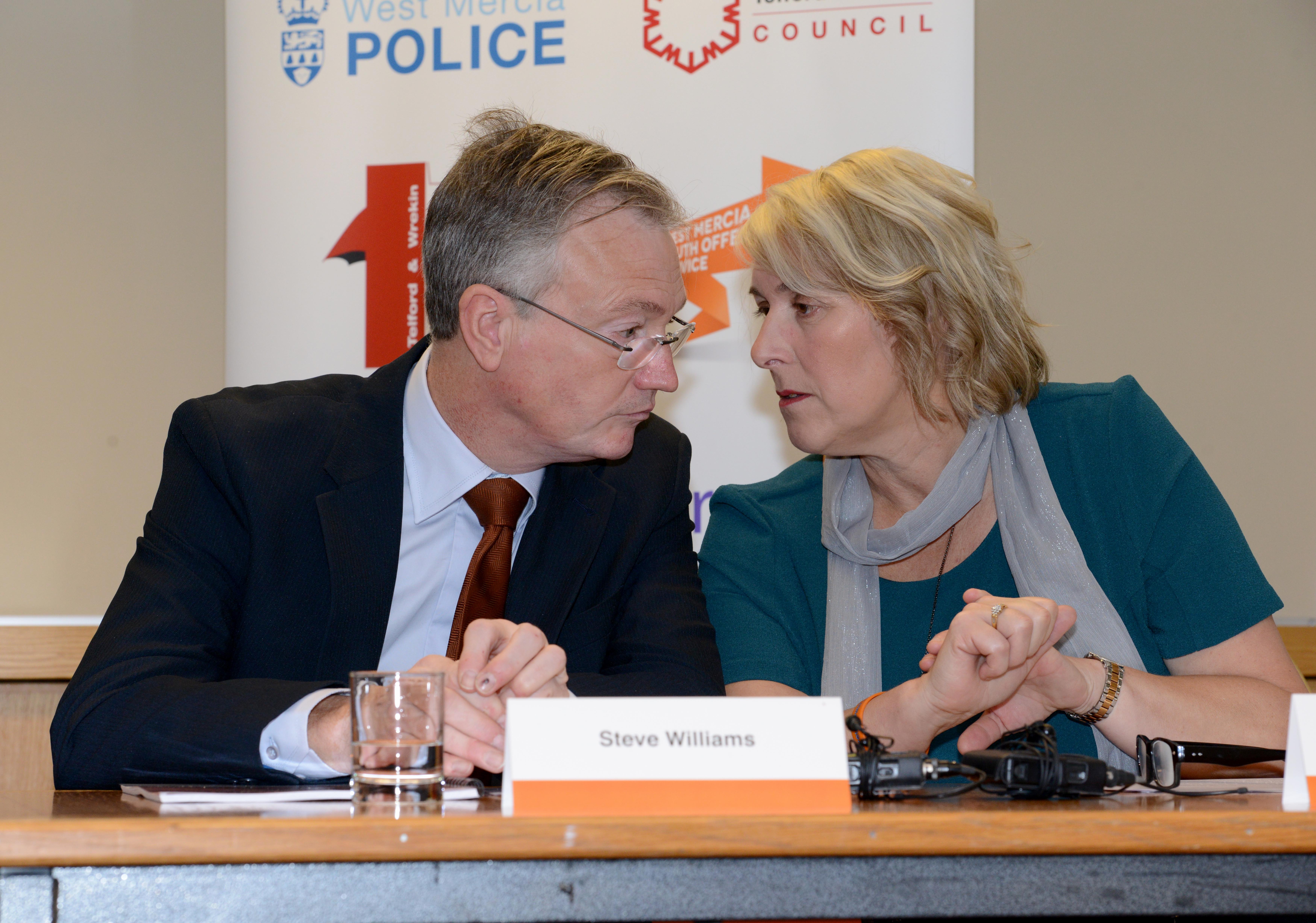 Steve and Lynnette Williams as a serious case review was held into how police and other agencies dealt with Reynolds in the years before Georgia's murder