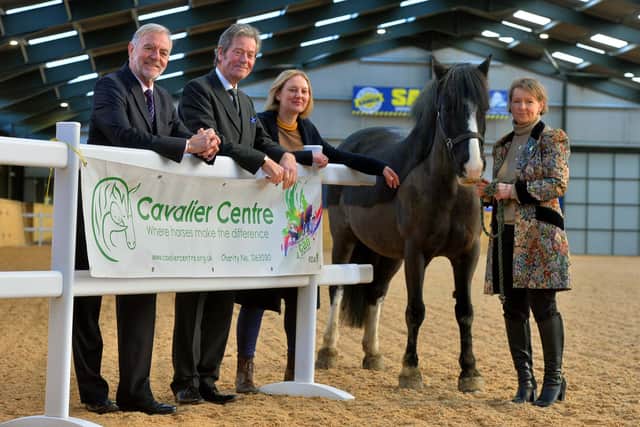 The Cavalier Centre, a horse riding centre near Much Wenlock, where the Freemasons were donating £10,000