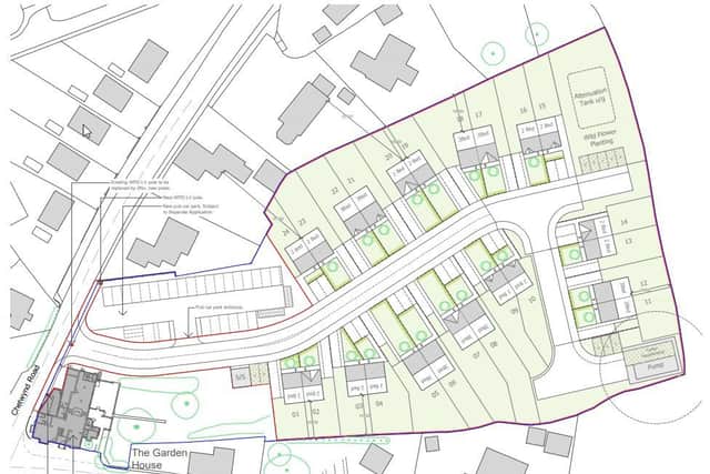 Site plan. Image: Upper Langley Homes.