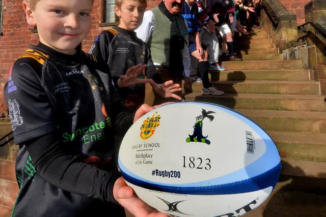 Shropshire Rugby Shropshire marks bicentenary of rugby in Global Pass event