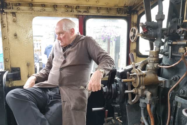 Tony Bending, who worked at SVR for 57 years. Photo: David Ward.