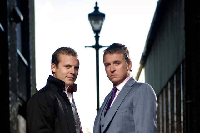 Dodgy effort – Shane Richie and Lex Shrapnel in the Channel 5 remake of Minder