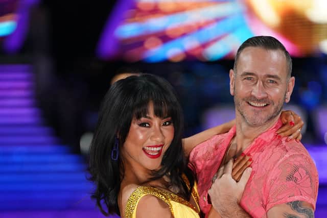 Will Mellor and Nancy Xu. Photo: Jacob King/PA Wire.