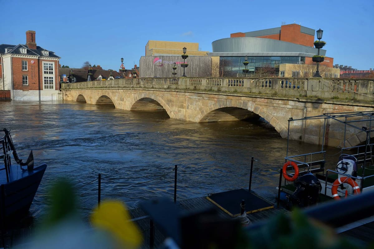 Man brought to safety following bridge incident in Shrewsbury