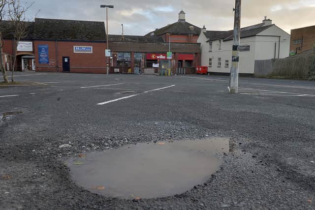 The Wilko car park in Wellington