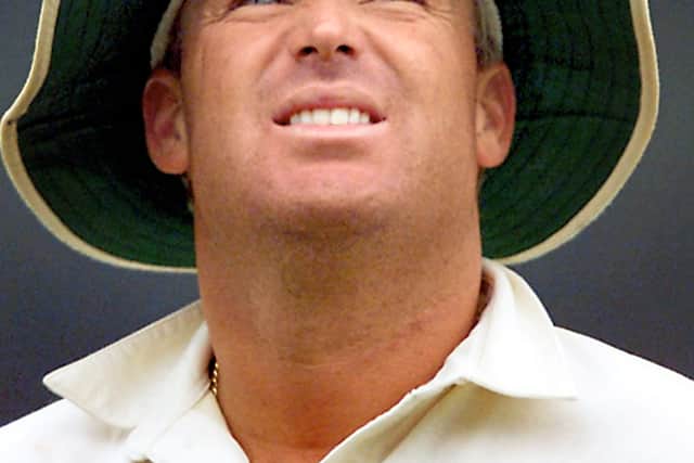 Cricket genius Shane Warne
