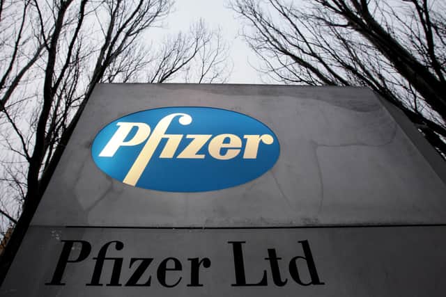 Pfizer was fined £63 million
