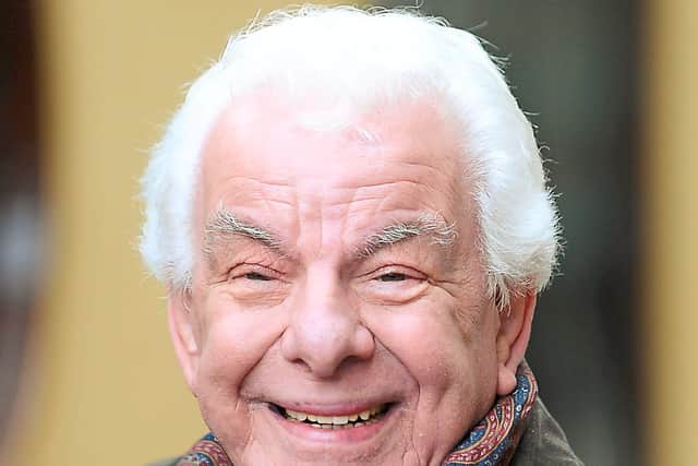 Comic writer Barry Cryer
