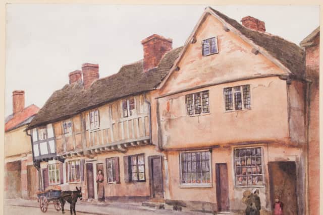 Photo: Shropshire Archives. 45- 50 Corve Street