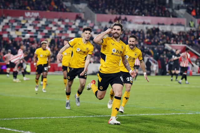 Wolves good start to the year continues as Ruben Neves nets in a win over Brentford (Getty)