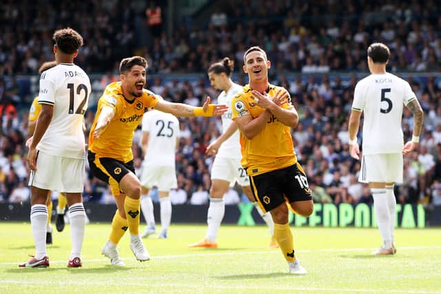 Daniel Podence scoring minutes into the new campaign (Getty)