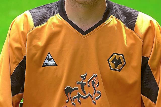 Lee Naylor at Wolves in 2004