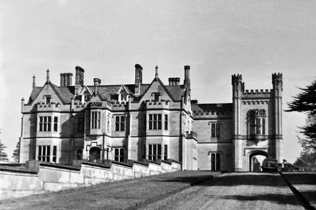 Oteley Hall, Ellesmere. This is a print in the Shropshire Star picture archive