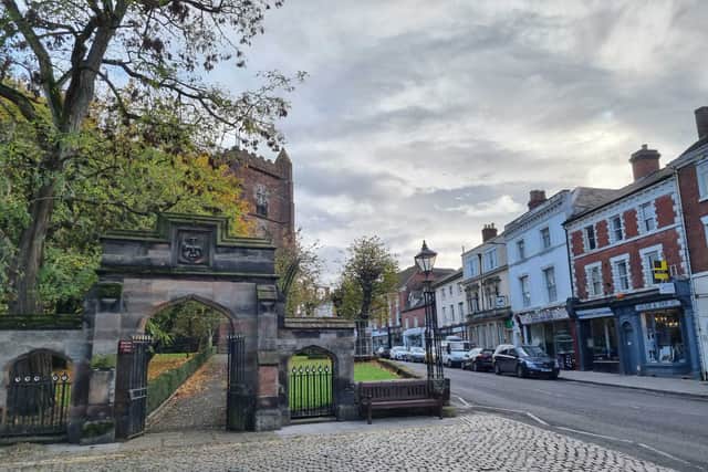 St Nicholas Church from the bottom end of St Mary's Street