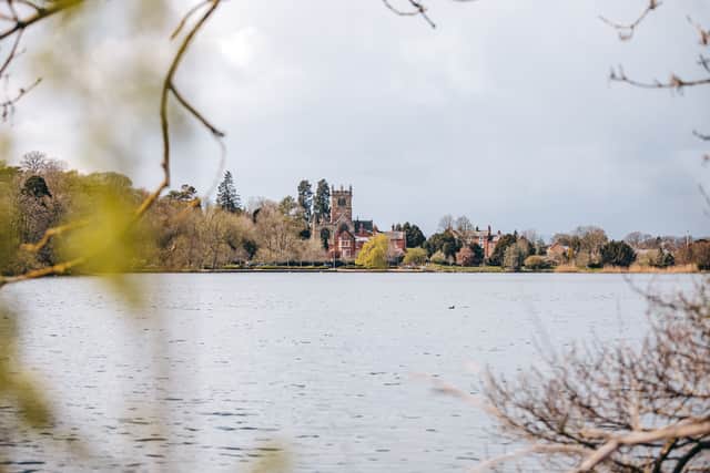 Oteley overlooking The Mere, Ellesmere