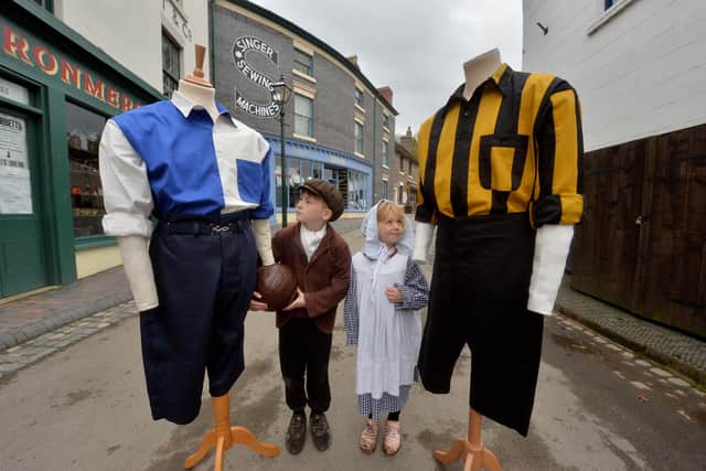 Getting a closer look at the Victorian football kits