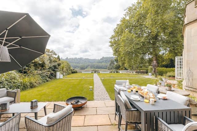 The house has wonderful views. Photo: Savills