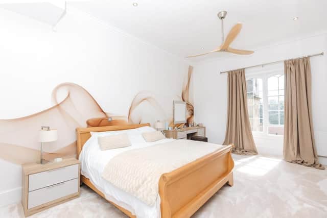 The master bedroom. Photo: Savills