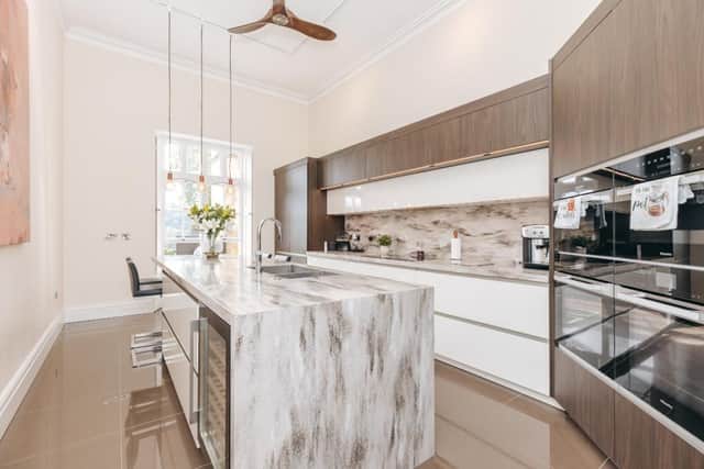 A modern kitchen has been fitted. Photo: Savills