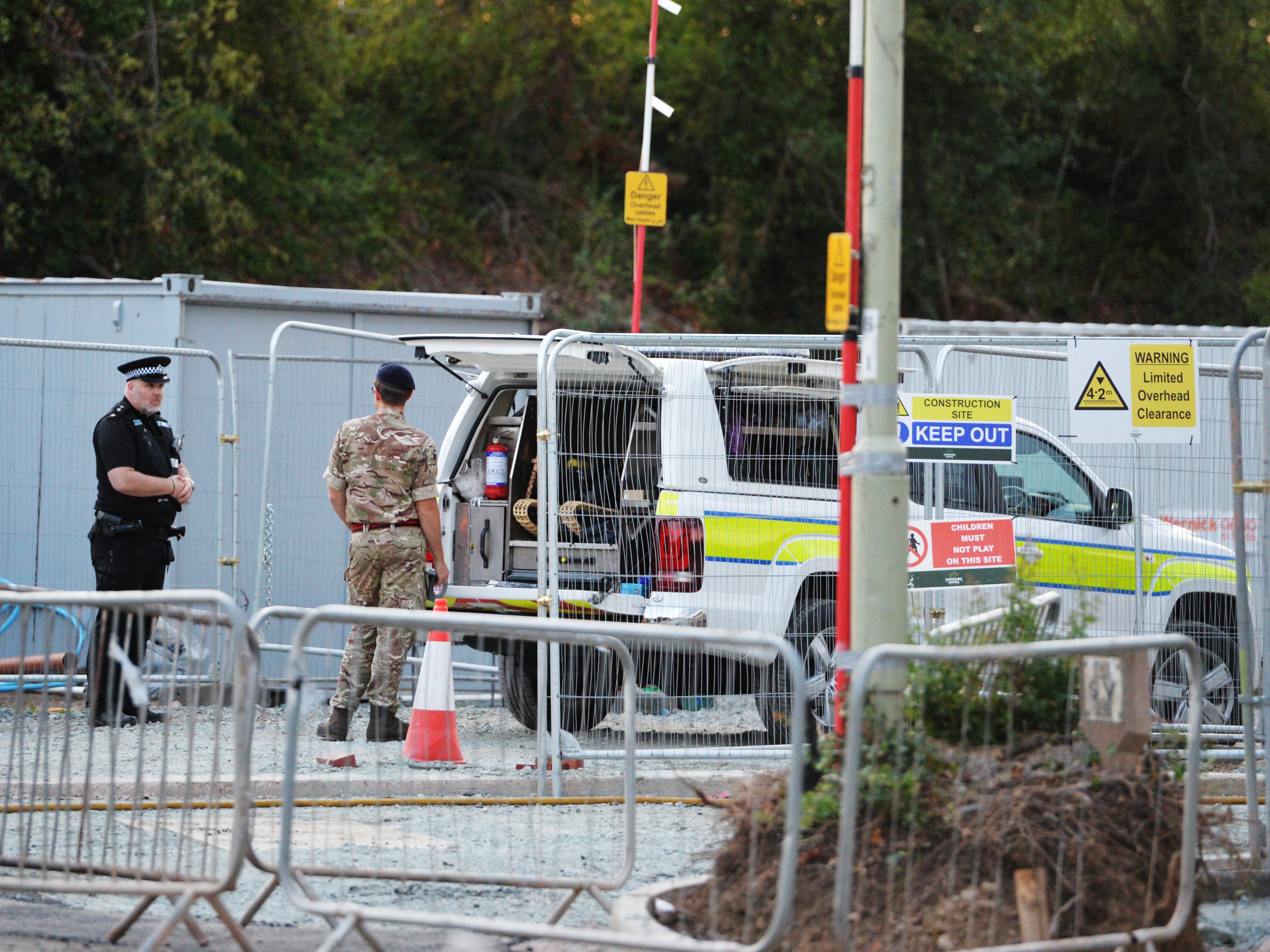 Controlled explosion carried out after Second World War munitions ...