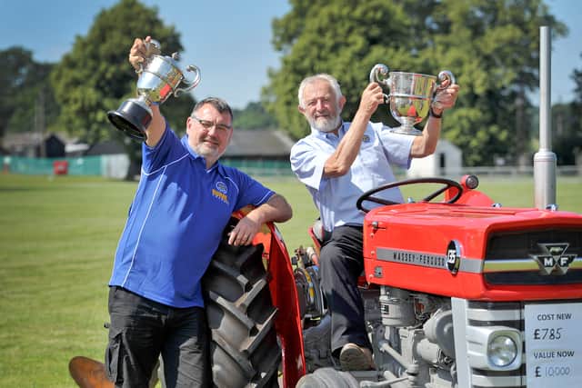 CEO Ian Bebbington and chair of the trustees Lance Jackson