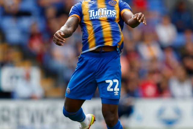 Chey Dunkley of Shrewsbury Town (AMA)