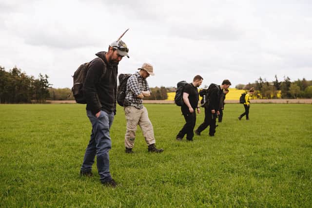 People from across the UK are searching countryside south of Shrewsbury