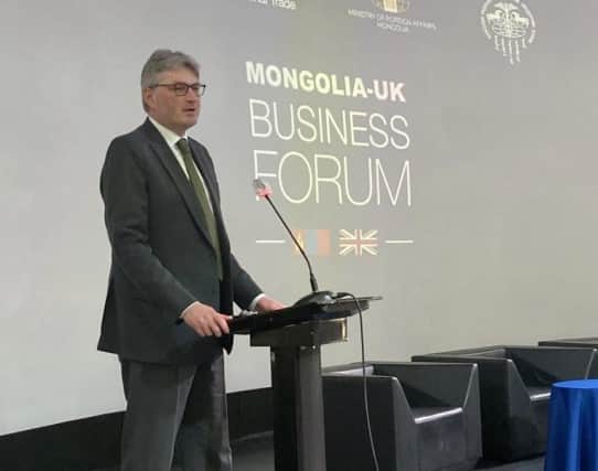 Daniel Kawcynski in Mongolia
