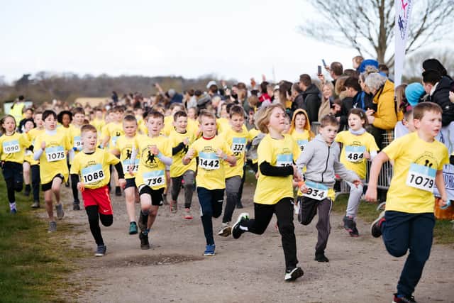 The half marathon challenge at the West Mid Showground in Shrewsbury