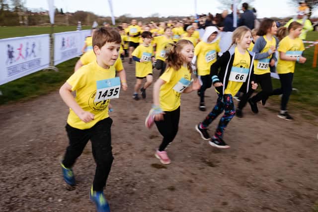 The half marathon challenge at the West Mid Showground in Shrewsbury