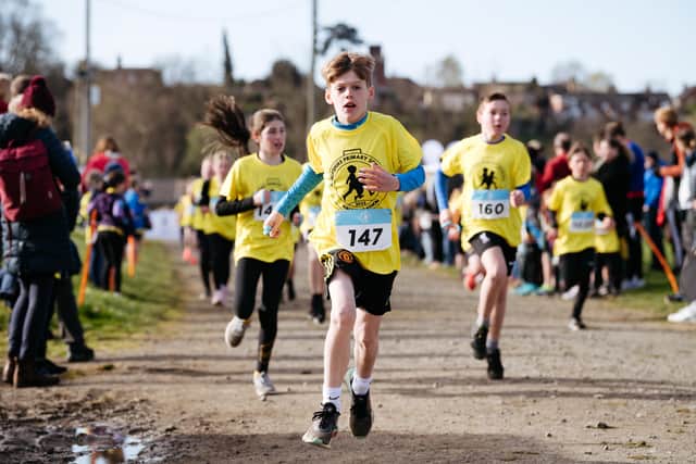 The half marathon challenge at the West Mid Showground in Shrewsbury